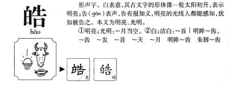 皓名字|带皓字的名字，皓字在名字中的寓意